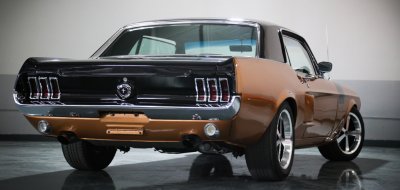 Ford Mustang 1967 rear right view