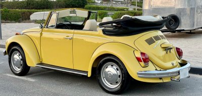 VW  Super Beetle Convertible 1972